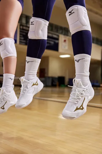 Vista 3 de Mizuno Calcetines de voleibol Runbird Crew