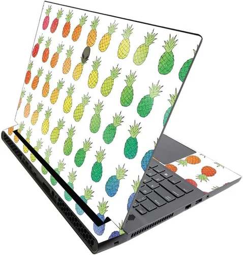 Vista 38 de MightySkins - Skin brillante con purpurina para Alienware M17 R3 (2020) y M17 R4 (2021) - Diversión de los años 90 Acabado duradero con purpurina