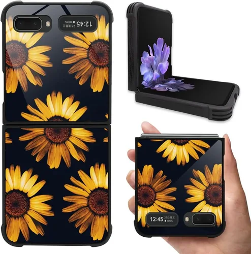 Vista 17 de DAIZAG Funda compatible con Samsung Galaxy Z Flip 5G, protección completa, a prueba de golpes, antiarañazos, funda de poliuretano termoplástico