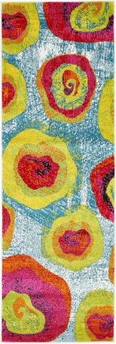 Vista 3 de Unique Loom colección Lyon - Alfombra abstracta y moderna