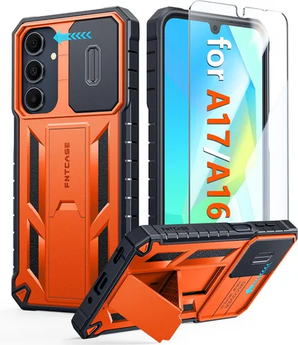 Vista 78 de FNTCASE for iPhone 11-Pro Phone Case: Military Grade Drop Proof Mobile Cover with Kickstand & Slide Rugged Shockproof Bumper Heavy Duty Protector