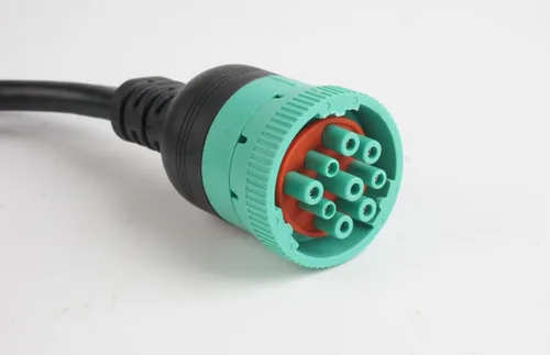 Vista 7 de Cable divisor J1939 macho a J1939 hembra y OBD2 (1 pieza)