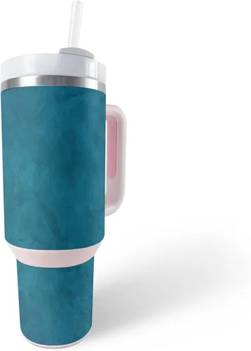 Vista 21 de MightySkins Skin - Vaso de vinilo compatible con Stanley The Quencher H2.0 FlowState de 40 onzas, vaca marrón, protectora, duradera y única, fácil