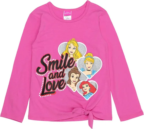 Vista 6 de Disney Conjunto de camiseta y leggings de Minnie Mouse Frozen Moana para niñas de 4 piezas