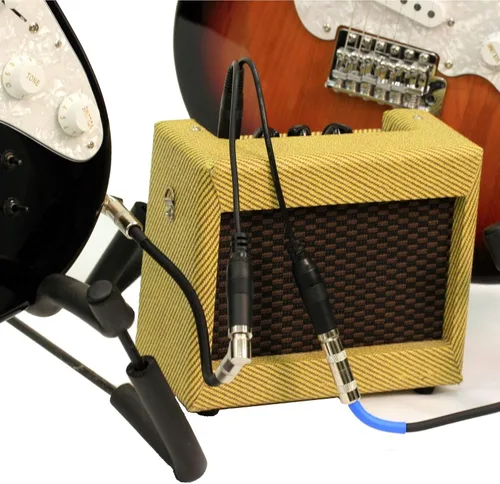 Vista 2 de Cable de atasco GA101 Adaptador de guitarra dual Cable de instrumento estéreo de 1/4