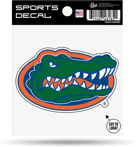 Vista 55 de Rico Industries NCAA - Calcomanía unisex para adultos con logotipo primario 4 x 4