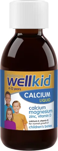 Vista 7 de Wellkid por Vitabiotics Calcio Líquido 5.1 fl oz