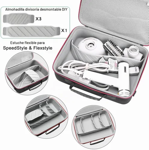 Vista 2 de Estuche de transporte para secador de pelo Shark FlexStyle HD430/HD435/HD433 (solo estuche)
