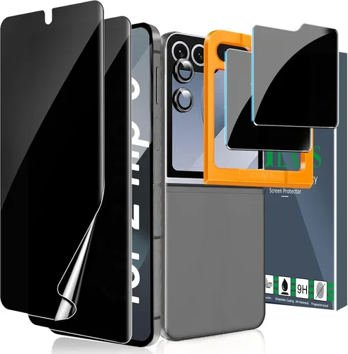Vista 24 de Ferilinso [Instalación Automática de Polvo] Pack de 3 Protectores de Pantalla de Privacidad para Google Pixel 10 Pro XL, Accesorios Compatibles