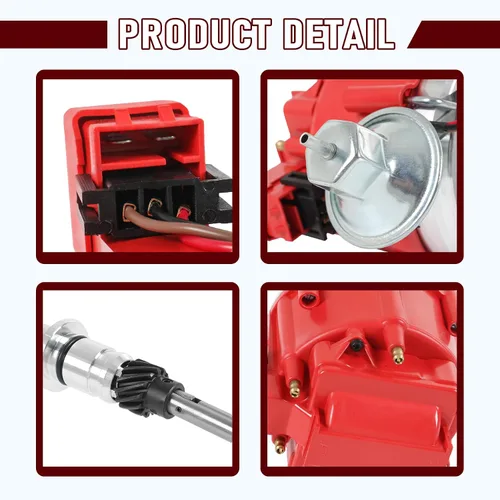 Vista 5 de JDMSPEED Nuevo distribuidor de encendido HEI 6522R Reemplazo para Chevy Inline 6-Cyl 230 250 292