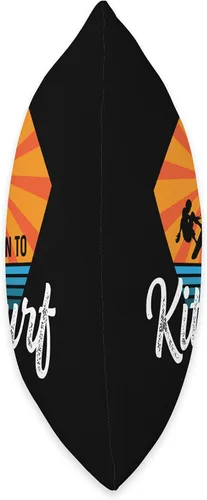 Vista 2 de Born to Kitesurf Board, Kite, Harness Born Kitesurf - Almohada para entusiastas del kitesurf, 16 x 16 pulgadas, multicolor