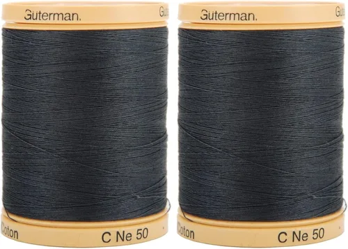 Vista 7 de Gutermann – Hilo de algodón natural sólidos (876 yards) – en su elección