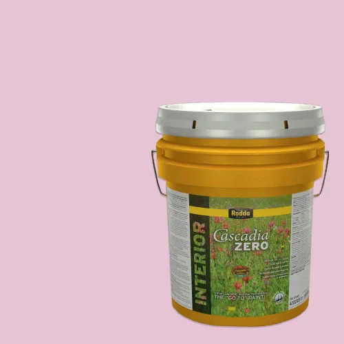Vista 92 de Rodda Paint CASCADIA ZERO - Pintura satinada e imprimación para interiores en uno, 1 galón, Lady Flower Flor de señora