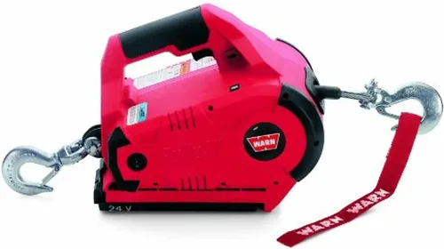 Vista 3 de Herramienta de levantamiento y empuje portátil Warn Camouflage PullzAll, potencia de CC, inalámbrica, Rojo, sin cable, 1 pila, Rojo Batería