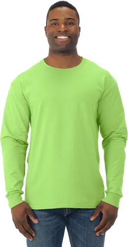 Vista 24 de Jerzees Dri-Power Camiseta de manga larga, paquete múltiple, para hombre