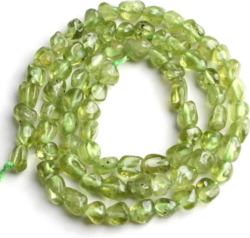 Vista 34 de HAAMIIQII - Cuentas sueltas de cristal de amatista púrpura natural de 5-8 mm, pequeñas, irregulares, en forma libre, pulidas, para hacer joyas, 38
