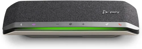 Vista 8 de POLY - Altavoz inteligente Sync 40 (Plantronics) - Espacios de trabajo flexibles - Conéctate a PC/Mac a través de un cable combinado USB-A/USB-C