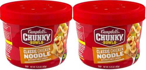 Vista 11 de Sopa Campbell’s Chunky, Sopa de Pollo con Brócoli y Queso, Lata de 18.8 Oz