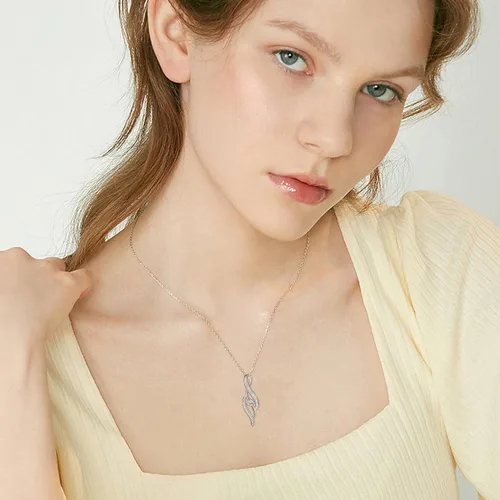 Vista 4 de Collar de moissanita para mujer, plata de ley 925, colgante de árbol de la vida, collar de diamantes de moissanita, collar con colgante