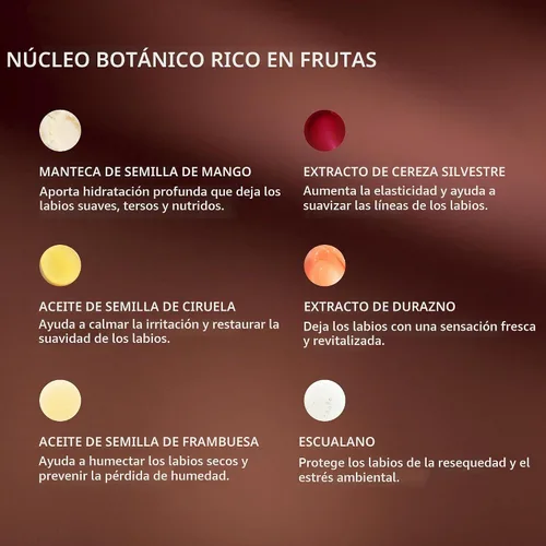 Vista 4 de Mango People Tinte labial brillante hidratante, tinte de larga duración Jalea de Jamun