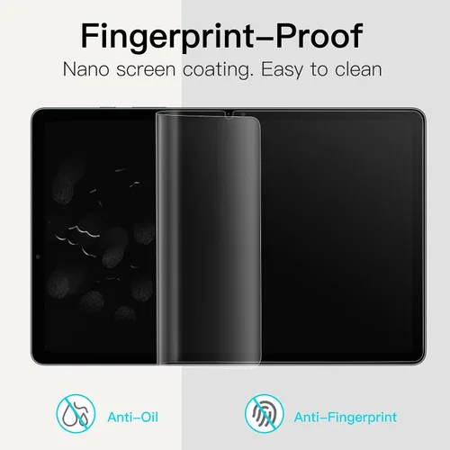 Vista 5 de JETech Funda para Samsung Galaxy Tab S10 Lite / S10 FE / S9 FE de 10.9 pulgadas y protector de pantalla de papel