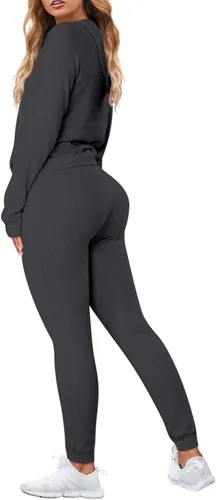 Vista 7 de Fixmatti Sudadera con capucha y bolsillos para mujer