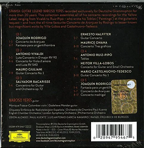Vista 2 de Yepes - The Complete Concerto Recordings