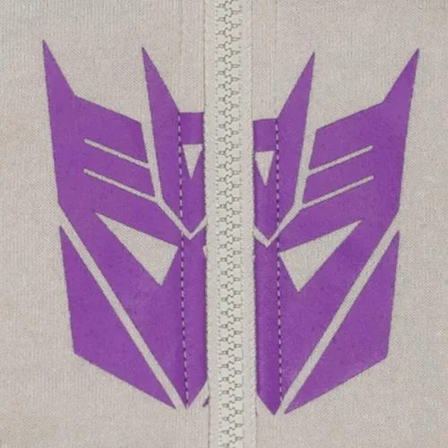 Vista 4 de Transformers Megatron Bumblebee - Sudadera con capucha de forro polar con cremallera para niños pequeños y grandes