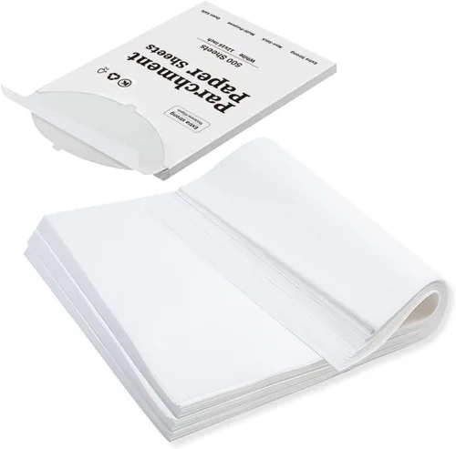 Vista 13 de Katbite Hamburger Patty Paper - 1000 unidades, hojas de papel pergamino antiadherentes de 5.5 x 5.5 pulgadas, para hamburguesas por separado, prensa