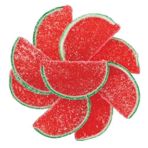 Vista 8 de NY Spice Shop Rebanadas de fruta de manzana – 1 libra de sabor cítrico masticable de gelatina de fruta de caramelo – Manzanas en rodajas a