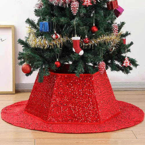 Vista 17 de Mr. Pen Falda de árbol de Navidad, 36 pulgadas, falda de árbol de Navidad