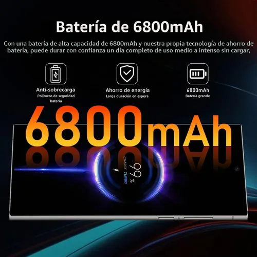 Vista 4 de Teléfono desbloqueado C24 5G, Android 14.0, 256 GB+8 GB, batería de carga rápida de 6800 mAh, doble SIM dual, con lápiz capacitivo