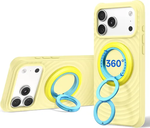 Vista 25 de SYNCWIRE Soporte magnético para anillo de teléfono, para soporte MagSafe para teléfono 360° Rotation, Double-Sided Magnet, Cell Phone Grip Finger