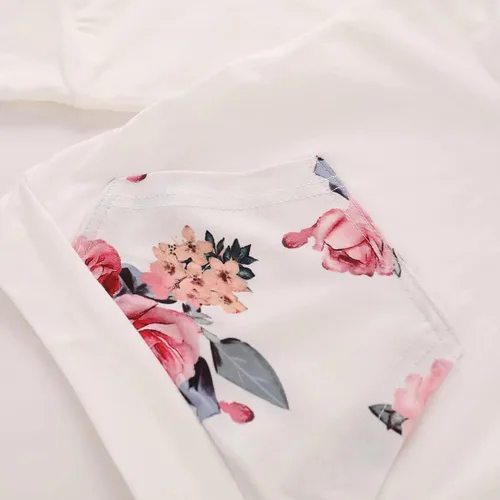 Vista 8 de CETEPY Ropa de bebé niña, sudadera con capucha de manga larga para bebé, pantalones + diademas, talla 0-24 meses