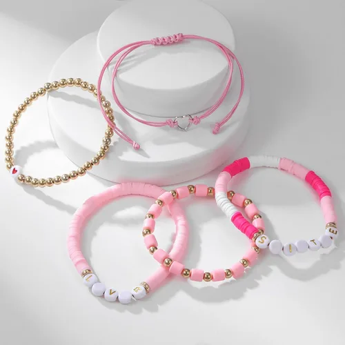 Vista 6 de AIMADE Taylor Album Inspired - Juego de pulseras bohemias en capas, pulseras de amistad, regalos de joyería para mujeres y niñas