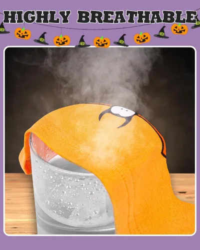Vista 5 de KOBERO Pijamas de Halloween 100% algodón para niños y niñas de 18 meses-12 años