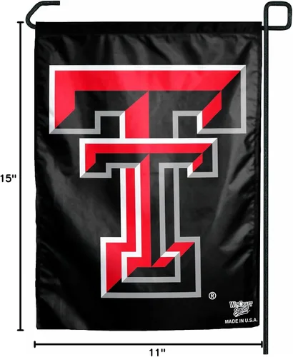 Vista 2 de NCAA Texas Tech Red Raiders - Bandera de jardín