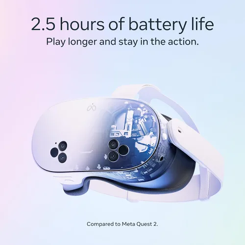 Vista 4 de Meta Quest 3S 256GB Realidad Virtual — Auriculares VR — Paquete Gorilla Tag