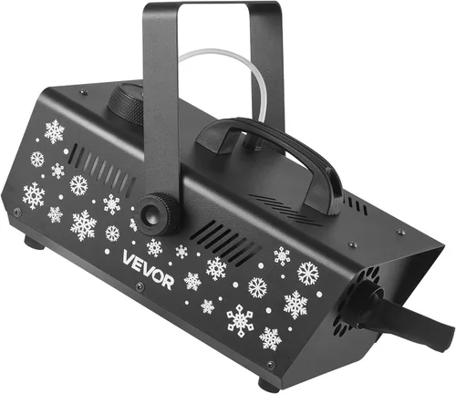 Vista 9 de VEVOR Máquina de nieve, 650 W, máquina de nieve falsa de mano o colgante, máquina de fabricación de nieve con mango portátil, fabricante de copos