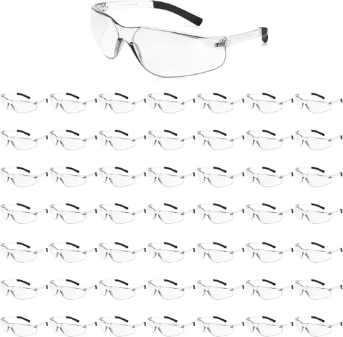 Vista 11 de Salfboy Clear Safety Glasses Bulk for Men, Ansi Z87.1 Protective Eyewear