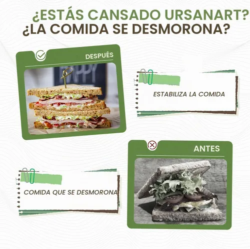 Vista 5 de URSMART 300 palillos de cóctel de bambú, palillos de dientes para aperitivos de 4.7 pulgadas, brochetas de bambú hechas a mano con lazo, nudo