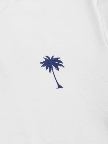Vista 84 de GORGLITTER Conjunto de 2 piezas de camiseta gráfica de manga corta para hombre, estampado hawaiano con cordón y pantalones cortos