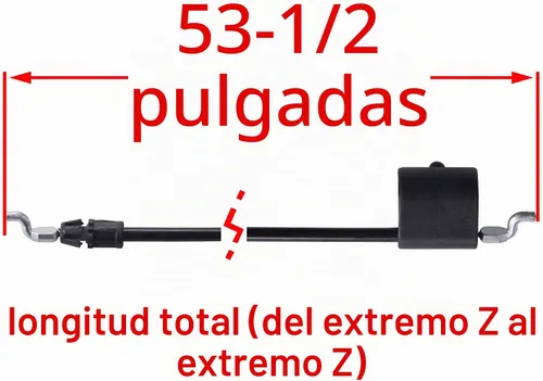 Vista 3 de 532183281 183281 Cable de control compatible con Poulan Roper Husqvarna Craftsman Weed Eater Walk-Behind cortacésped Craftsman piezas modelo 917