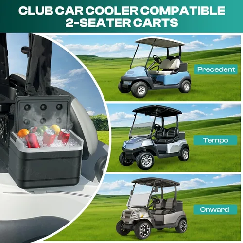 Vista 7 de DRIVE UP Club Car Precedent Cooler, Club Car Coolers Kit Caddy para Club Car Precedent y Club Car Tempo y adelante OEM 102588101 103886801