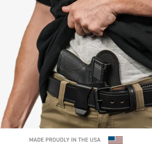 Vista 3 de Alien Gear ShapeShift IWB - Funda de transporte de apéndice para llevar de manera discreta - Mano derecha o izquierda, opciones de sistema modular