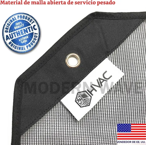 Vista 3 de MODERN WAVE Cubierta de Aire Acondicionado Central para Unidades Exteriores 28 x 28 - Cubierta Defensora Universal para AC Exterior Superior