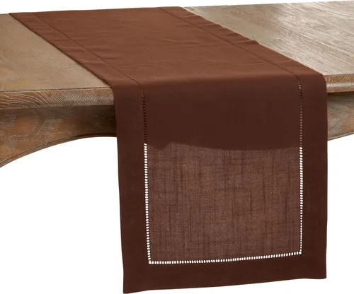 Vista 29 de SARO LIFESTYLE Servilleta de cóctel con borde cosido (juego de 12), negro, 6"x6