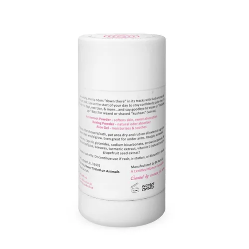 Vista 5 de Kushae Desodorante femenino natural en barra para mujer, sin aluminio, totalmente natural, sin perfume y sin fragancia, desodorante sólido, 2 onzas