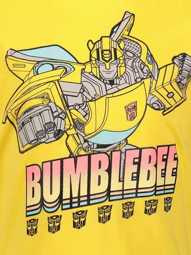 Vista 7 de Transformers Bumblebee Optimus Prime Megatron - Paquete de 3 camisetas para niños pequeños y grandes