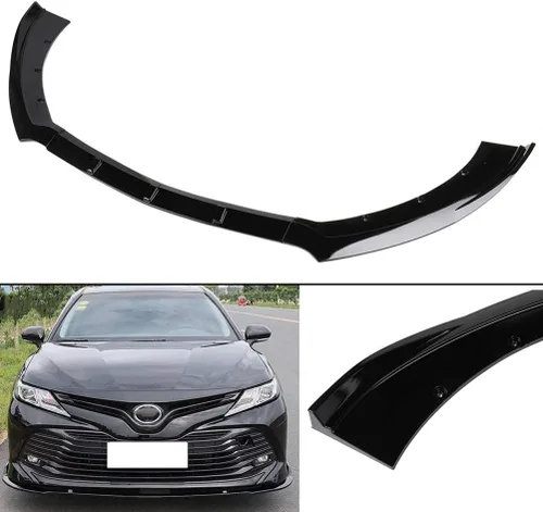 Vista 106 de SCITOO Alerón de borde de parachoques delantero mate negro para Ford Focus ST años 2013-2014 - Spoiler frontal de polipropileno